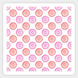 Donut Pattern Sticker